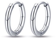 LUCA BARRA Steel round earrings 14 mm - Earrings