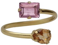 VICTORIA CRUZ Borea Light Amethyst (Ag925/1000, 2,2 g) - Ring
