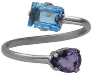 VICTORIA CRUZ Borea Aquamarine (Ag925/1000, 2,2 g)  - Prsten