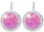 Crystal stones Light Fuchsia 92400025l-fu (Ag925/1000, 2,1 g)