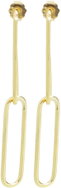 JSB Bijoux Linked ovals gold plated 92400521g (Ag925/1000, 3,14 g) - Earrings
