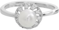 JSB Bijoux River Pearl with Cubic Zirconia Crystal 92700576cr (Ag925/1000, 2,35 g) - Ring