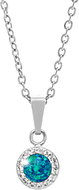 JSB Bijoux Opál Swarovski kristály kövekkel Pas 92300040pas (Ag925/1000, 1,86 g) - Nyaklánc