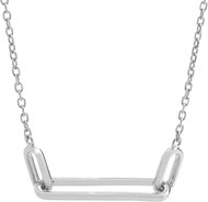 JSB Bijoux összefűzött ovális forma 92300521r (Ag925/1000, 3,52 g) - Nyaklánc