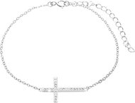 JSB Bijoux Silver Bracelet Cross Set with Swarovsky Crystal 92500558cr (Ag925/100 - Bracelet