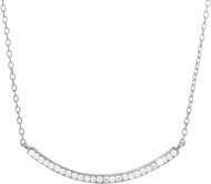 JSB Bijoux Bent line decorated with Swarovski Crystal stones 92300572cr (Ag925/1000, 1,84 - Necklace
