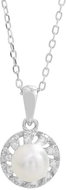 JSB Bijoux River Pearl with Cubic Zirconia Crystal 92300576cr (Ag925/1000, 2,43 g) - Necklace