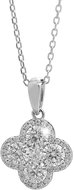 JSB Bijoux Cirkónium kristály kocka, Crystal 92300591cr (Ag925/1000, 2,01 g) - Nyaklánc