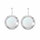 White crystal stones 92400025wh (Ag925/1000, 2,1 g)