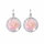Rose crystal stones 92400025ro (Ag925/1000, 2,1 g)