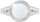 White crystal stones 92300025wh (Ag925/1000, 2,3 g)