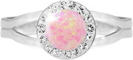 JSB Bijoux Opal with Swarovski Rose crystal stones 92700040ro (Ag925/1000, 2,08 g) - Ring