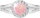 Rose crystal stones 92700040ro (Ag925/1000, 2,08 g)