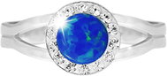 JSB Bijoux Opal with Swarovski Dark Blue crystal stones 92700040dbl (Ag925/1000, 2,08 g) - Ring