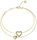 Ladies Gold Tone Bracelet JUBB05027JWYGS