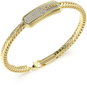 Bracelet GUESS Gents Gold Tone Bracelet JUMB05018JWYGS - Náramek