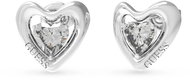 GUESS Ladies Silver Tone Earrings JUBE05024JWRHT/U - Fülbevaló