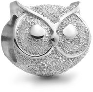 Pandora 794525C00 Texturált bagoly mini charm - Gyöngy