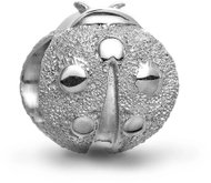 Pandora gyöngy 794527C00 Texturált katicabogár mini charm - Gyöngy