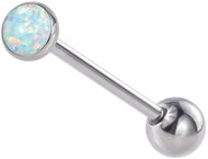 PININ Činka do jazyka, modrožlutá - Piercing