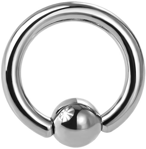 PININ Ohebný kroužek do ucha, leštěný – krouřek s kuličkou - Piercing - Fő fotó