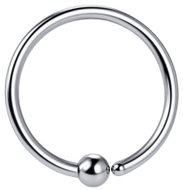 PININ Ohebný kroužek kulatý do ucha, leštěný - Piercing