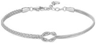 LUCA BARRA Steel Bracelet With Knot - Bracelet