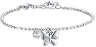 LUCA BARRA Butterfly Steel and Zircon Bracelet - Bracelet
