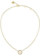 GUESS Life In 4G Ladies Gold Tone Necklace JUBN02141JWYGT/U - Necklace