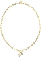 GUESS Love Bites ladies gold tone necklace JUBN06043JWYGT/U - Necklace