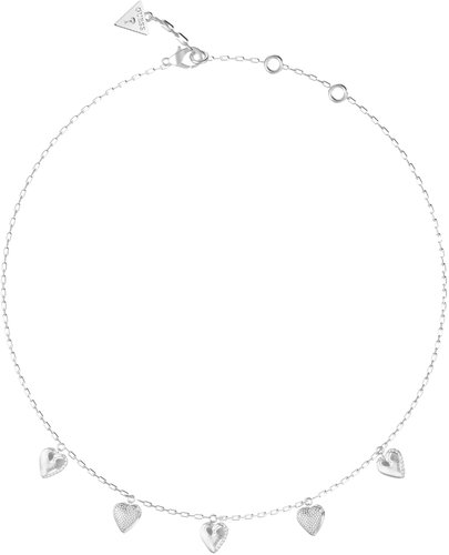 GUESS By Your Side Ladies Silver Tone Necklace JUBN06081JWRHT/U - Necklace - Main image