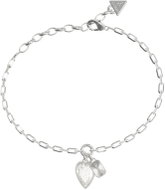 GUESS Crystal Love ladies silver-tone bracelet JUBB06360JWRHS - Bracelet