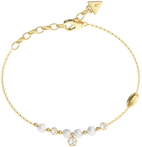 GUESS Pearly Ladies Gold Tone Bracelet JUBB06481JWYGS - Bracelet - Main image
