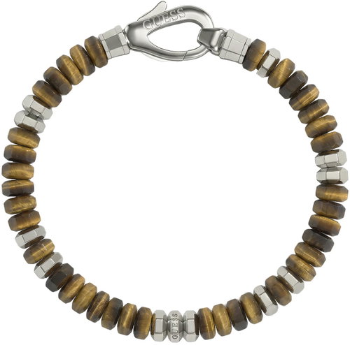 GUESS Life In Tokyo Gents Silver Tone Bracelet JUMB06092JWSTBWL - Bracelet - Main image