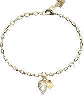 GUESS Crystal Love ladies gold-tone bracelet JUBB06360JWYGS - Bracelet