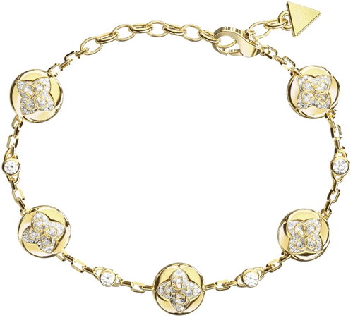 GUESS Spinning Bloom ladies gold tone bracelet JUBB06466JWYGS Main image GUESS Spinning Bloom ladies gold tone bracelet JUBB06466JWYGS - Bracelet - Main image