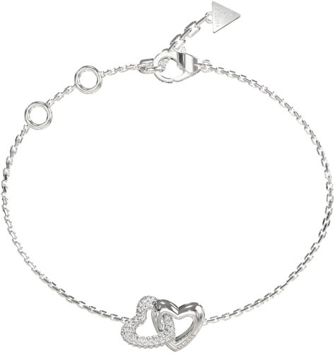 GUESS Beloved Ladies Silver Tone Bracelet JUBB06014JWRHS - Bracelet - Main image