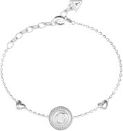GUESS G Talisman Ladies Silver Tone Bracelet JUBB06208JWRHS - Bracelet