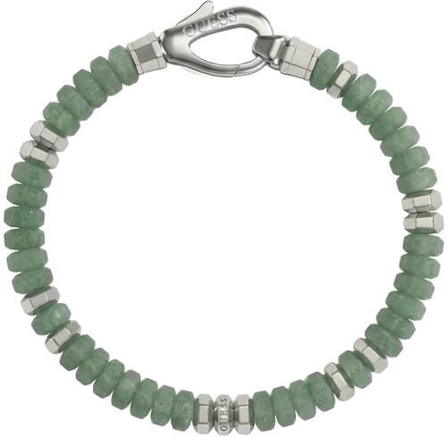 GUESS Life In Tokyo Gents Silver Tone Bracelet JUMB06092JWSTGNL - Bracelet - Main image