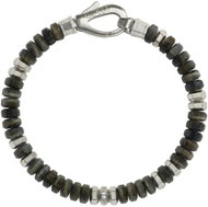 GUESS Life In Tokyo Gents Silver Tone Bracelet JUMB06092JWSTGRL - Bracelet