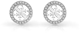 GUESS Studs Party ladies silver tone earrings JUBE02161JWRHT/U - Earrings - Main image