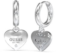 GUESS Huggie Me Ladies Silver Tone Earrings JUBE03145JWRHT/U - Earrings