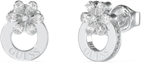 GUESS Lily ladies silver tone earrings JUBE05108JWRHT/U - Earrings - Main image