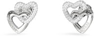 GUESS Beloved Ladies Silver Tone Earrings JUBE06015JWRHT/U - Earrings