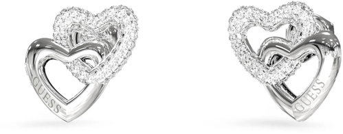 GUESS Beloved Ladies Silver Tone Earrings JUBE06015JWRHT/U Main image GUESS Beloved Ladies Silver Tone Earrings JUBE06015JWRHT/U - Earrings - Main image