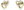 Beloved ladies gold-tone earrings JUBE06015JWYGT/U