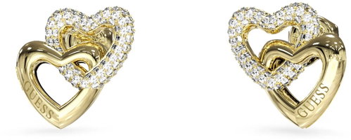 GUESS Beloved Ladies Gold Tone Earrings JUBE06015JWYGT/U - Earrings - Main image
