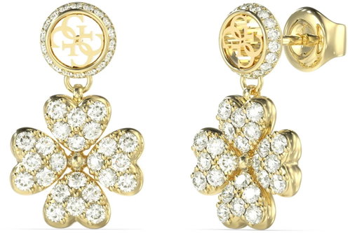 GUESS Love Bites ladies gold-tone earrings JUBE06045JWYGT/U - Earrings - Main image
