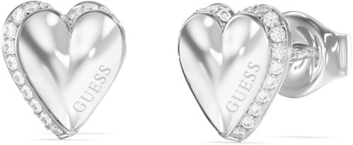 GUESS By Your Side Ladies Silver Tone Earrings JUBE06092JWRHT/U - Earrings - Main image