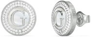GUESS G Talisman ladies silver tone earrings JUBE06211JWRHT/U - Earrings